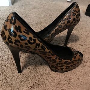 Very sassy cheetah high heels!